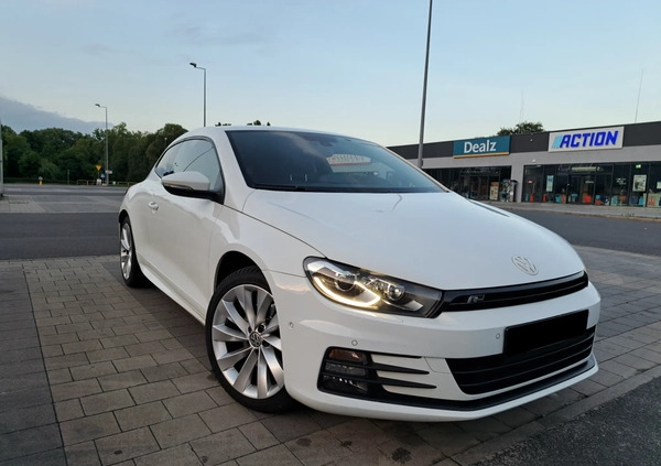 Volkswagen Scirocco cena 80999 przebieg: 112000, rok produkcji 2017 z Gryfice małe 667